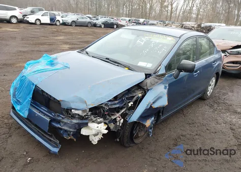 2013 Subaru Impreza 2.0I from USA, damaged, VIN JF1GJAA66DH011666